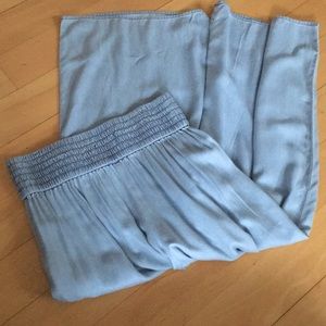 Light Blue Flowy Talula Pants